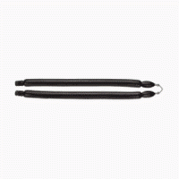 Demka. 16 cm 17,5 mm black Latex Slings